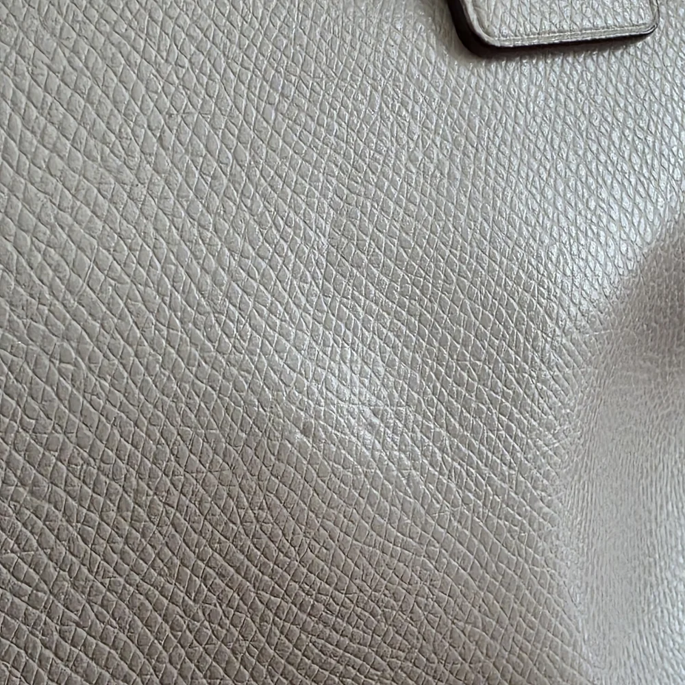 Coach F34672 Christie Carryall Satchel Gray Birch Leather Bag